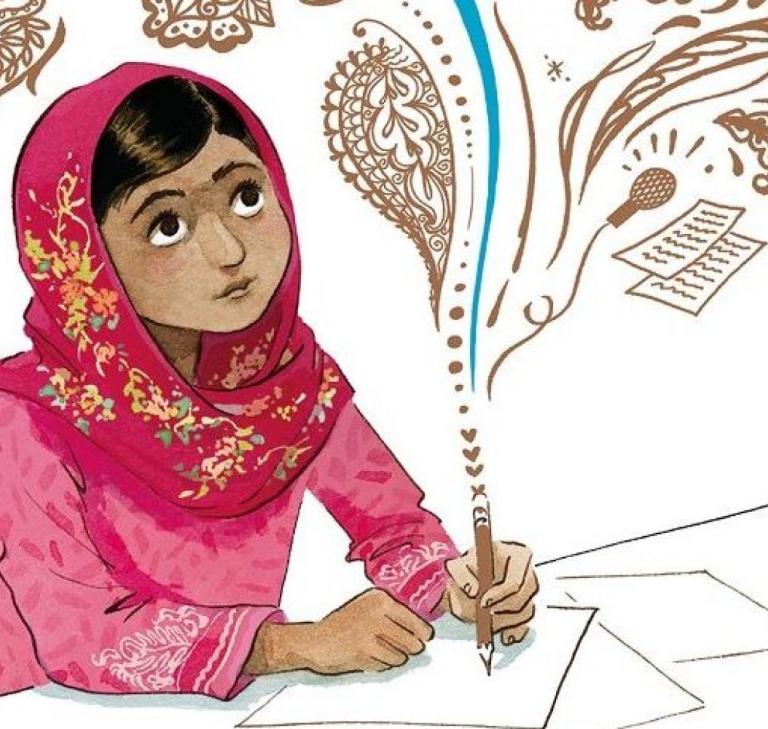 Malala Yousafzy - der magische Stift